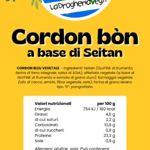 Cordon Bòn – Il Comfort Food Proteico (350g)