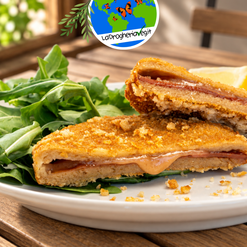 Cordon bleu vegano di seitan della Drogheria Veg