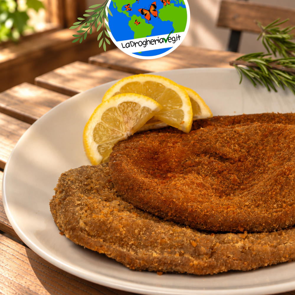 Cotolette vegane di seitan della Drogheria Veg