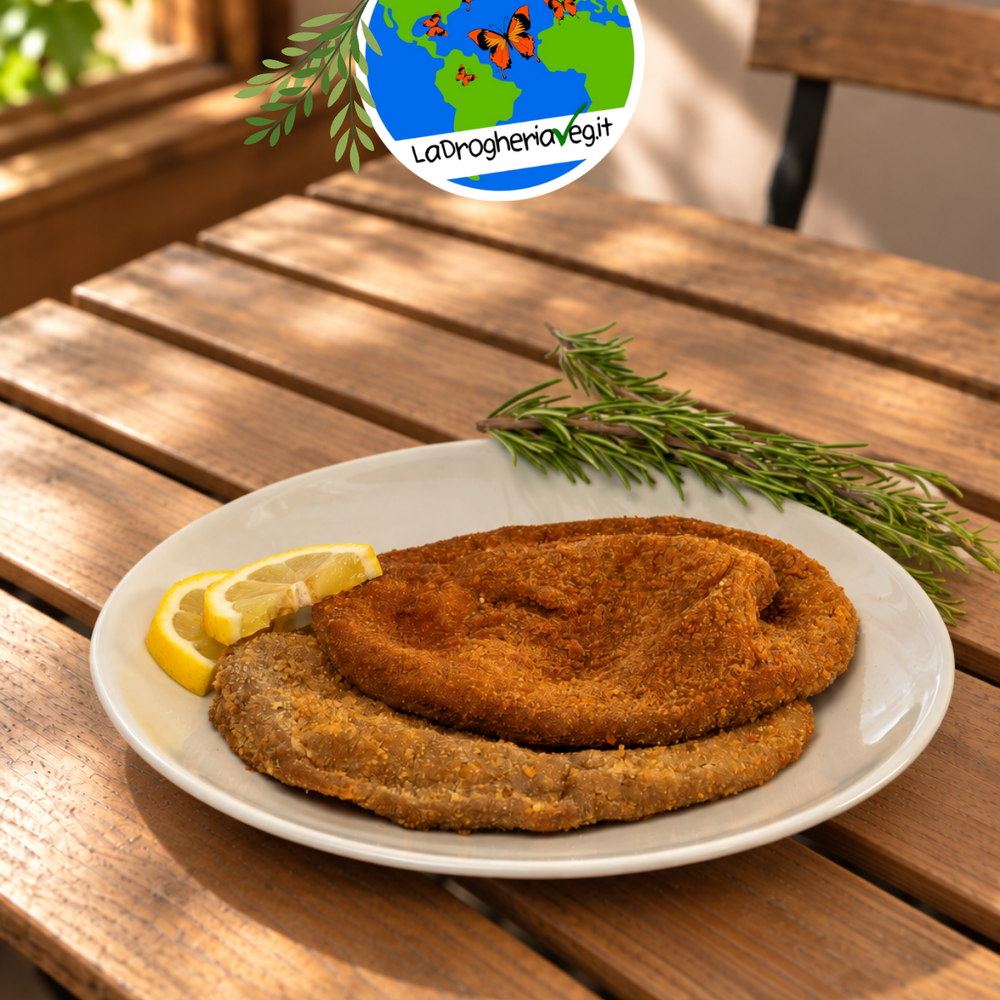 Cotolette vegane di seitan della Drogheria Veg
